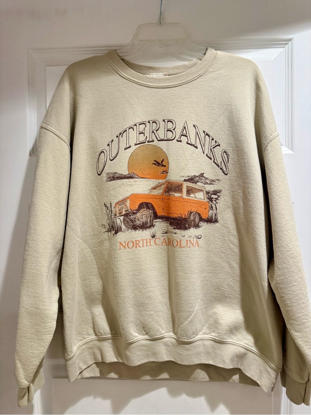 Alter’d State Graphic Crewneck Sweatshirt - Cream